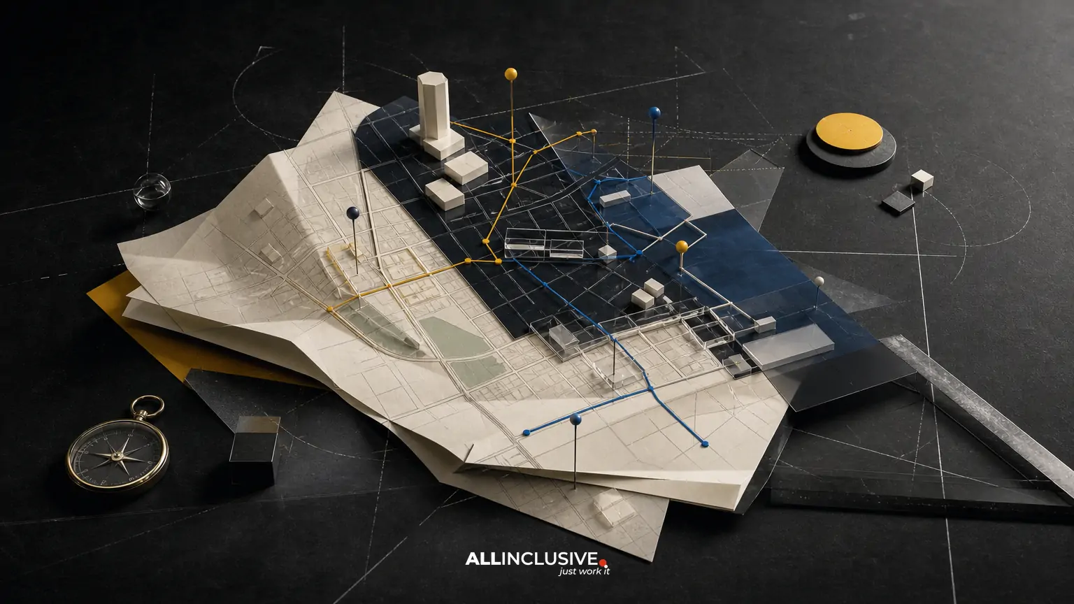 Business District Map Design: Helping Visitors Discover Local Places