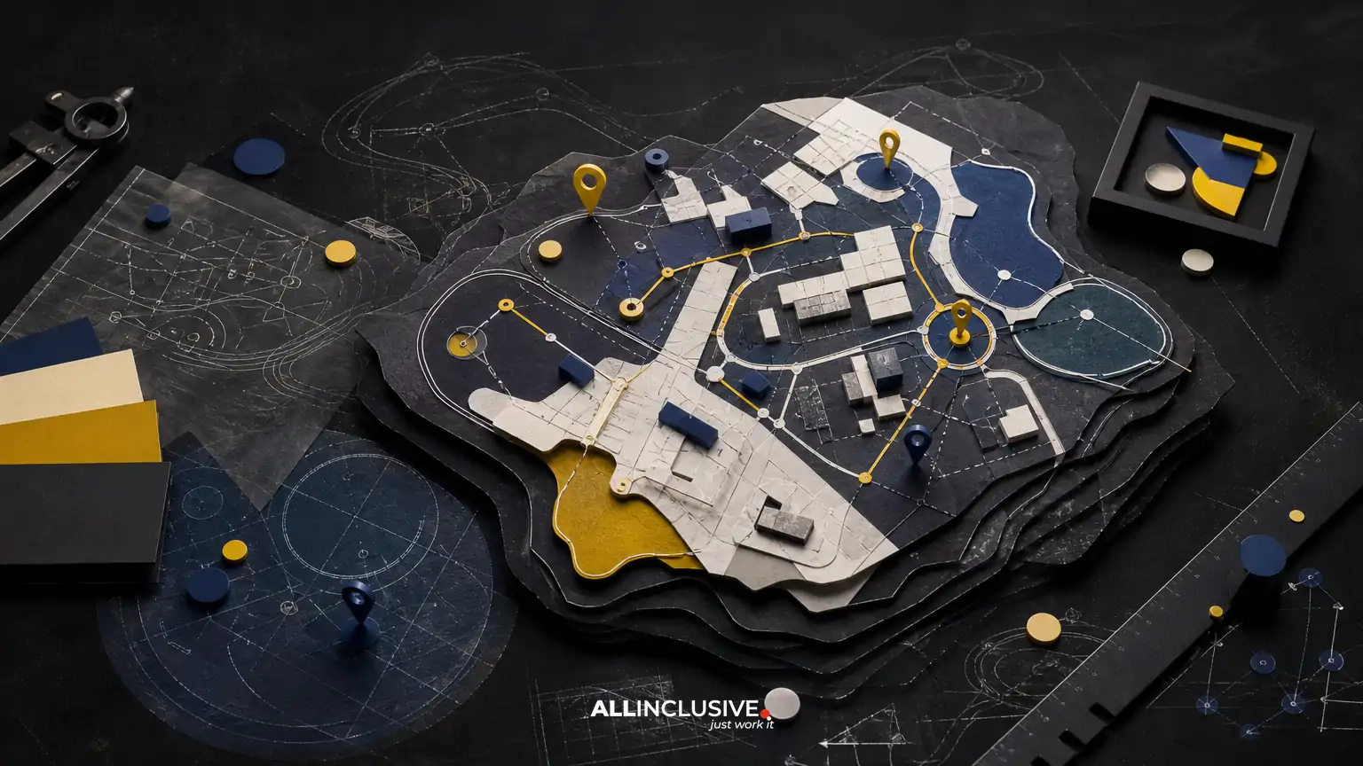 Campus Map Design: Navigation Systems for Schools, Universities and Business Parks