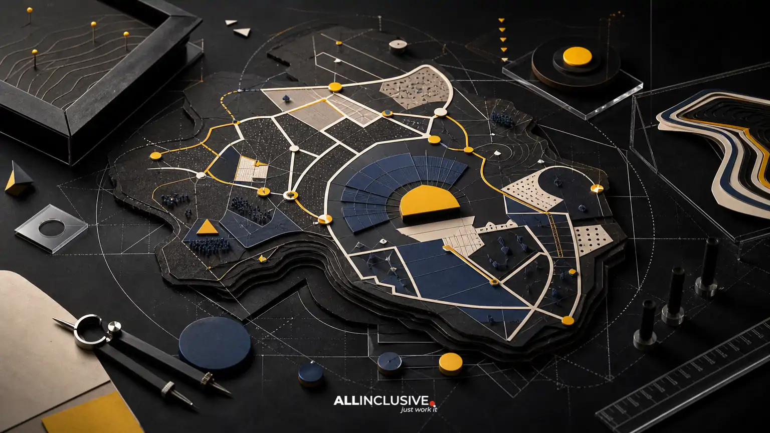 Festival Map Design: Stages, Routes, Services and Crowd Navigation