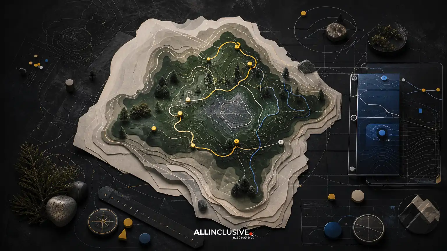 Park Map Design: Trails, Amenities, Safety and Visitor Orientation