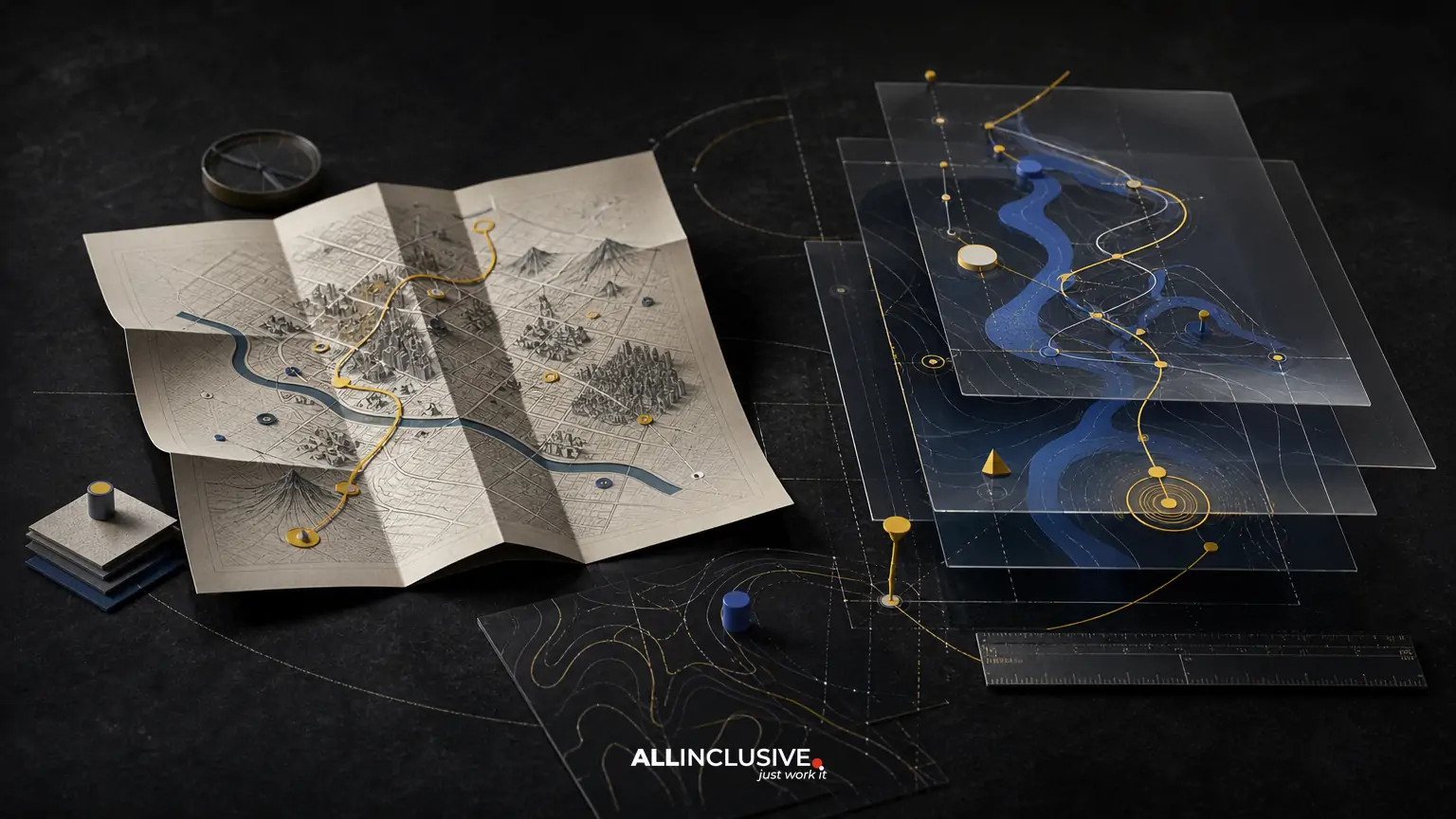 Printed Map vs Digital Map: Choosing the Right Format for Visitors